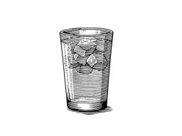 Glass of water